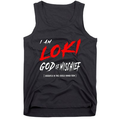 L.O.K.I God Of Mischief L.O.K.I Variant Merchandise Tank Top