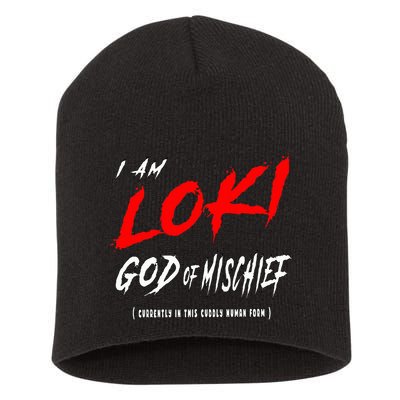 L.O.K.I God Of Mischief L.O.K.I Variant Merchandise Short Acrylic Beanie
