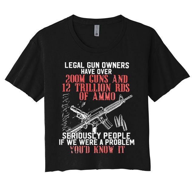 Legal Gun Owners Have Over 200m Guns Crop Top