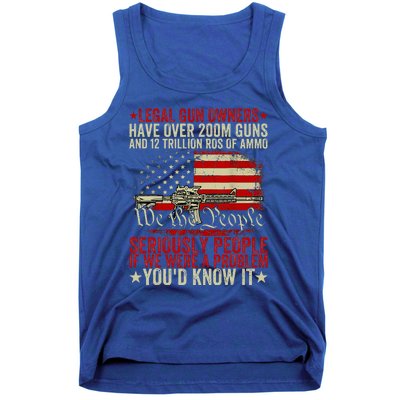 Legal Gun Owners Have Over 200m Guns And 12 Trillion Rds Tank Top