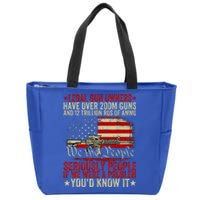 Legal Gun Owners Have Over 200m Guns And 12 Trillion Rds Zip Tote Bag