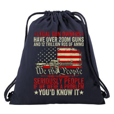 Legal Gun Owners Have Over 200m Guns And 12 Trillion Rds Drawstring Bag