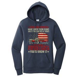 Legal Gun Owners Have Over 200m Guns And 12 Trillion Rds Women's Pullover Hoodie