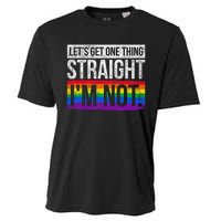 Lets Get One Thing Straight Im Not Lgbt Cooling Performance Crew T-Shirt