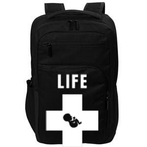 Life Guard Pregnancy Infant Loss Pro Life Stop Abortion Impact Tech Backpack