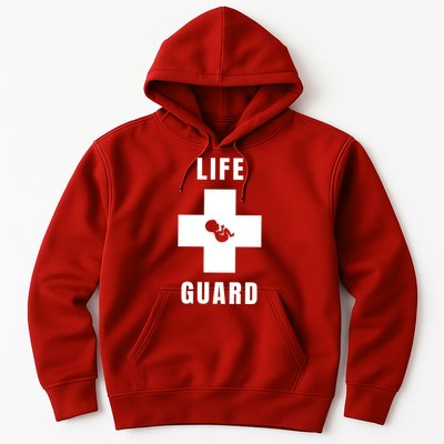 Life Guard Pregnancy Infant Loss Pro Life Stop Abortion Hoodie