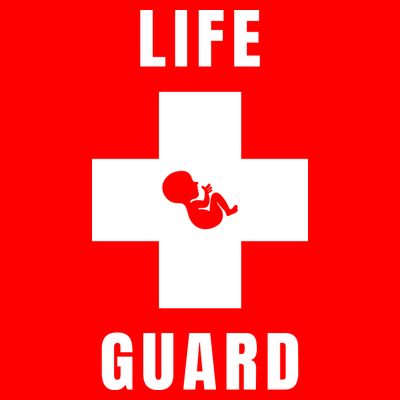 Life Guard Pregnancy Infant Loss Pro Life Stop Abortion T-Shirt