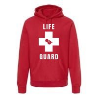 Life Guard Pregnancy Infant Loss Pro Life Stop Abortion Premium Hoodie