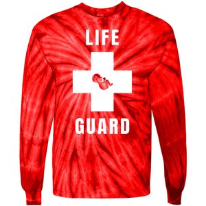 Life Guard Pregnancy Infant Loss Pro Life Stop Abortion Tie-Dye Long Sleeve Shirt