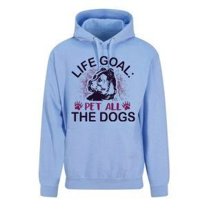 Life Goal Pet All The Dogs Unisex Surf Hoodie