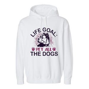 Life Goal Pet All The Dogs Garment-Dyed Fleece Hoodie