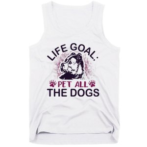 Life Goal Pet All The Dogs Tank Top