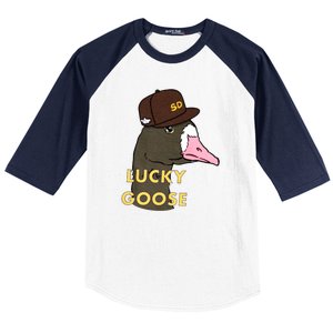 Lucky Goose Padres Goose Baseball Lover Gift Idea Baseball Sleeve Shirt