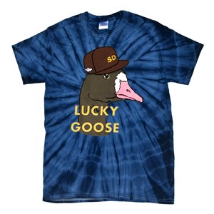 Lucky Goose Padres Goose Baseball Lover Gift Idea Tie-Dye T-Shirt