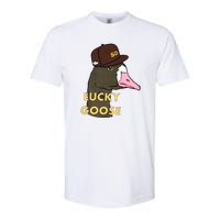 Lucky Goose Padres Goose Baseball Lover Gift Idea Softstyle CVC T-Shirt