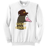 Lucky Goose Padres Goose Baseball Lover Gift Idea Sweatshirt