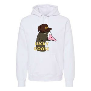 Lucky Goose Padres Goose Baseball Lover Gift Idea Premium Hoodie