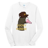 Lucky Goose Padres Goose Baseball Lover Gift Idea Tall Long Sleeve T-Shirt