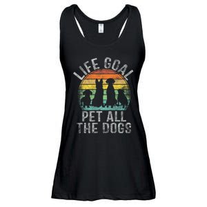 Life Goal Pet All The Dogs Ladies Essential Flowy Tank