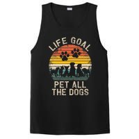 Life Goal Pet All The Dogs Pet Dog Lover PosiCharge Competitor Tank