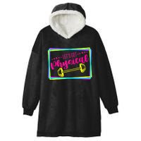 Lets Get Physical Gym Fitness 80's Workout Hooded Wearable Blanket