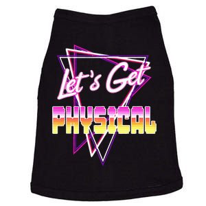 Lets Get Physical Rad 80s Workout Doggie Tank