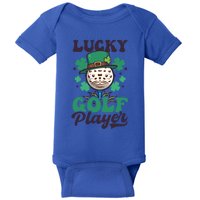 Lucky Golf Player Design St Patricks Golfing Gift Baby Bodysuit