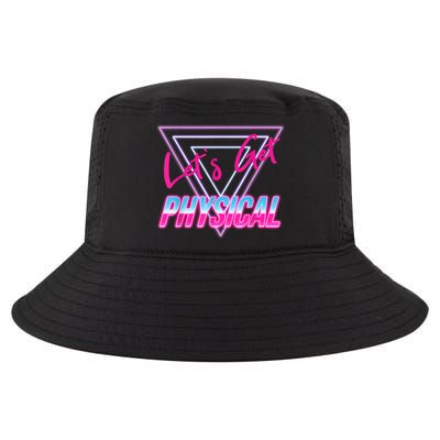 Lets Get Physical Workout Gym Tee 80's Retro Vintage Cool Comfort Performance Bucket Hat