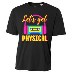 Lets Get Physical 80s Costume Party Halloween Retro Workout Cooling Performance Crew T-Shirt