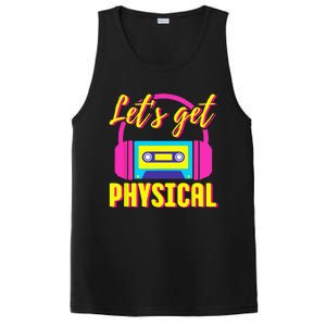 Lets Get Physical 80s Costume Party Halloween Retro Workout PosiCharge Competitor Tank