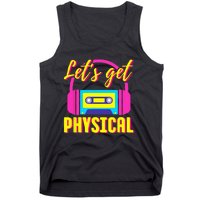 Lets Get Physical 80s Costume Party Halloween Retro Workout Tank Top