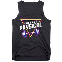 Lets Get Physical Gym Fitness 80's Workout Tank Top