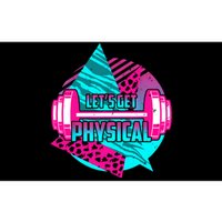 Lets Get Physical Gym Fitness 80's Workout Bumper Sticker