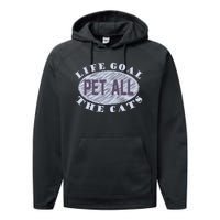 Life Goal Pet All Cats Performance Fleece Hoodie