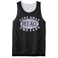 Life Goal Pet All Cats Mesh Reversible Basketball Jersey Tank