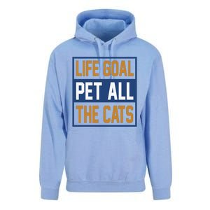 Life Goal Pet All Cats Unisex Surf Hoodie