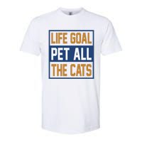 Life Goal Pet All Cats Softstyle CVC T-Shirt