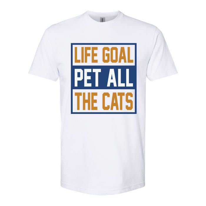 Life Goal Pet All Cats Softstyle CVC T-Shirt