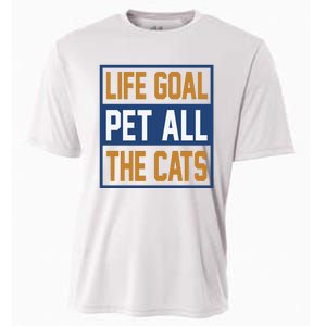 Life Goal Pet All Cats Cooling Performance Crew T-Shirt