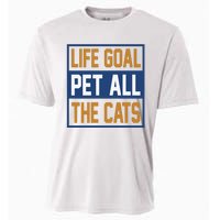 Life Goal Pet All Cats Cooling Performance Crew T-Shirt