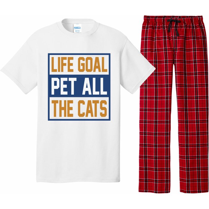 Life Goal Pet All Cats Pajama Set