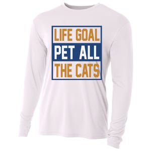 Life Goal Pet All Cats Cooling Performance Long Sleeve Crew