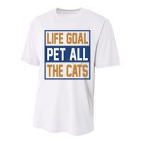 Life Goal Pet All Cats Performance Sprint T-Shirt