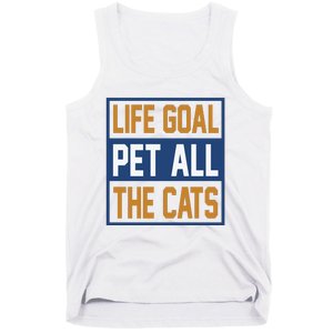 Life Goal Pet All Cats Tank Top