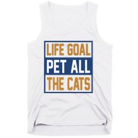 Life Goal Pet All Cats Tank Top