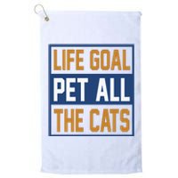 Life Goal Pet All Cats Platinum Collection Golf Towel