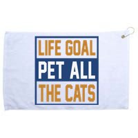 Life Goal Pet All Cats Grommeted Golf Towel