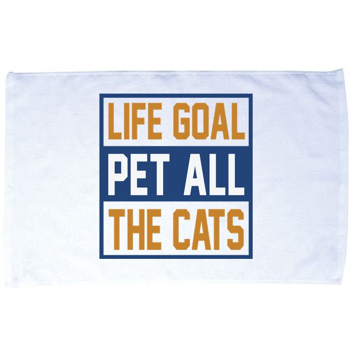 Life Goal Pet All Cats Microfiber Hand Towel