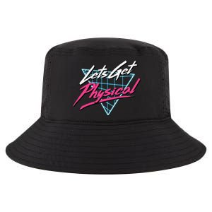 Lets Get Physical Workout Gym Totally Rad Cool Comfort Performance Bucket Hat