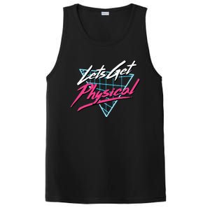 Lets Get Physical Workout Gym Totally Rad PosiCharge Competitor Tank